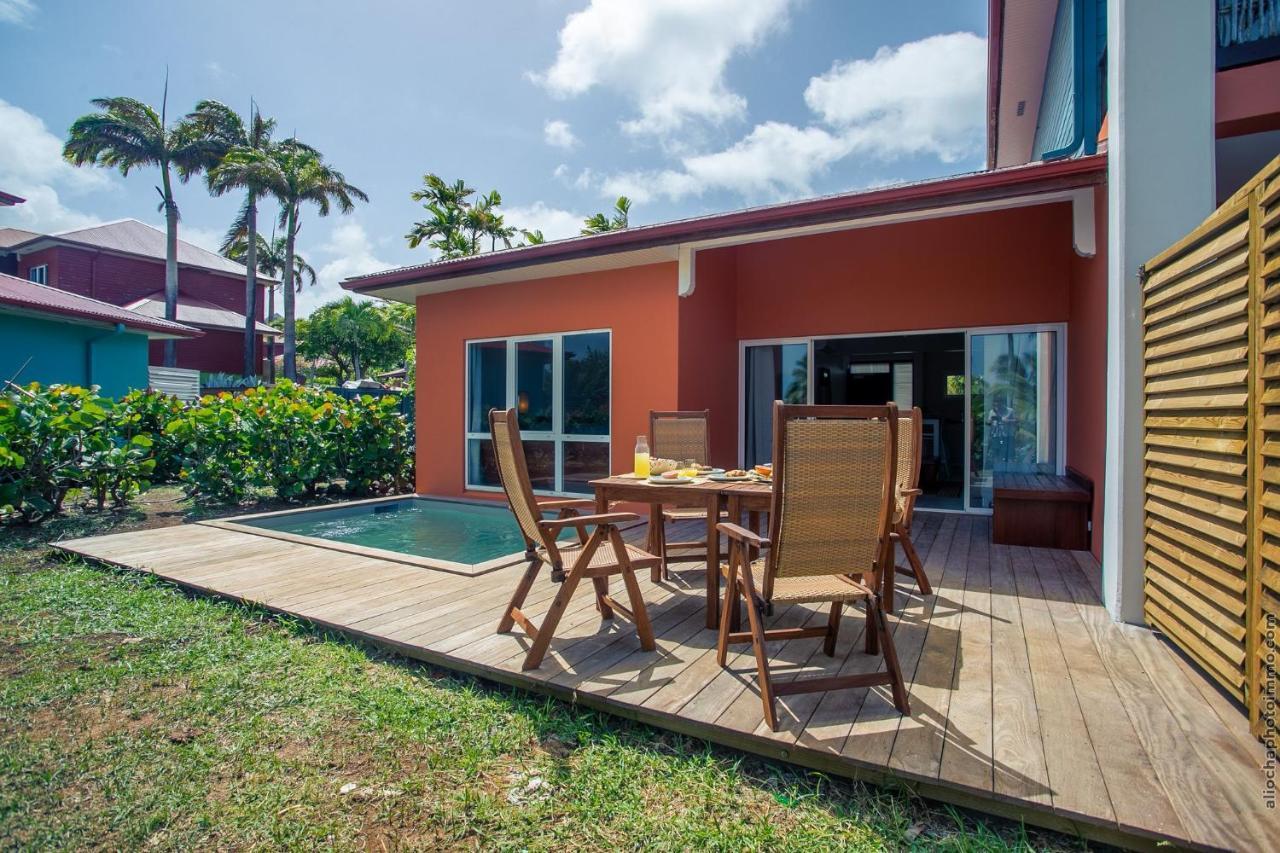 Villa Maorie 1 Chambre Avec Piscine Privee Le François Exteriér fotografie