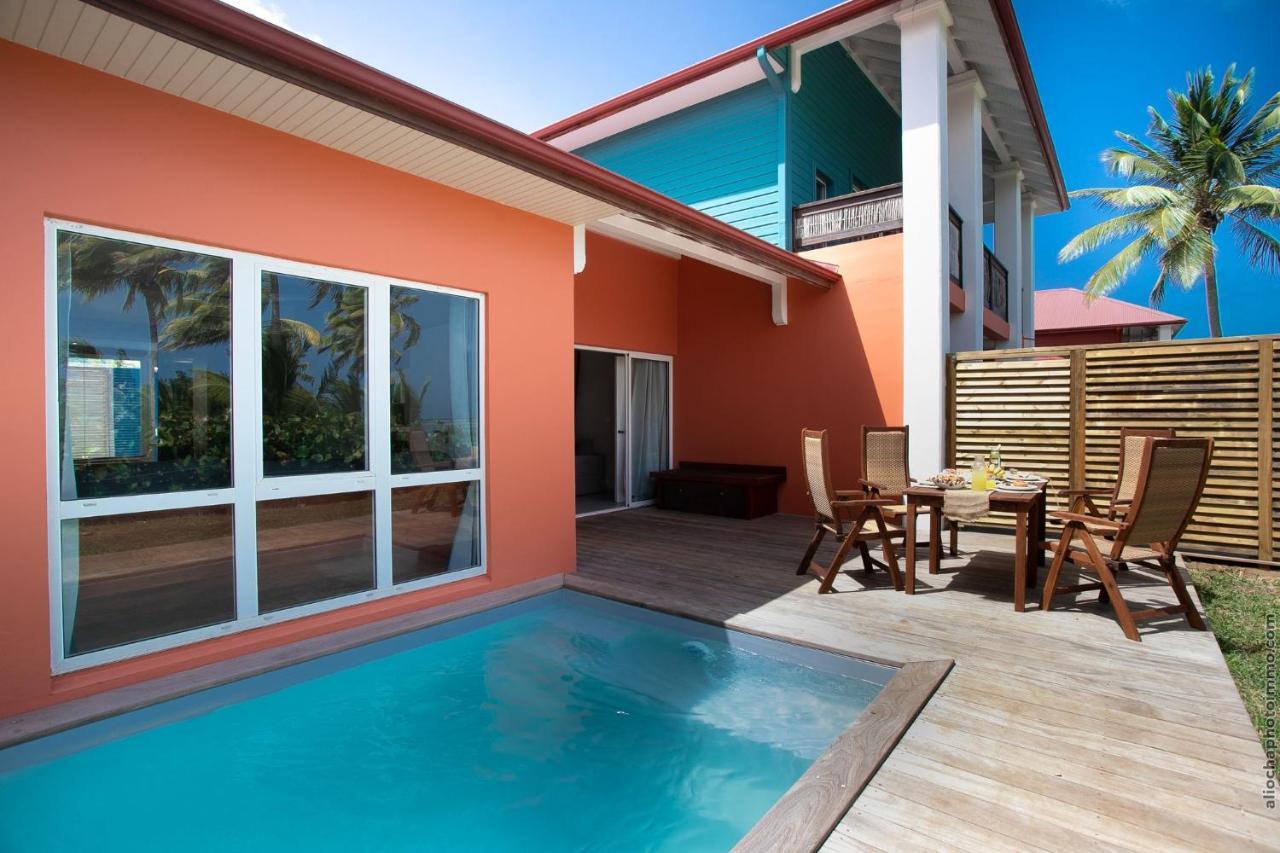 Villa Maorie 1 Chambre Avec Piscine Privee Le François Exteriér fotografie