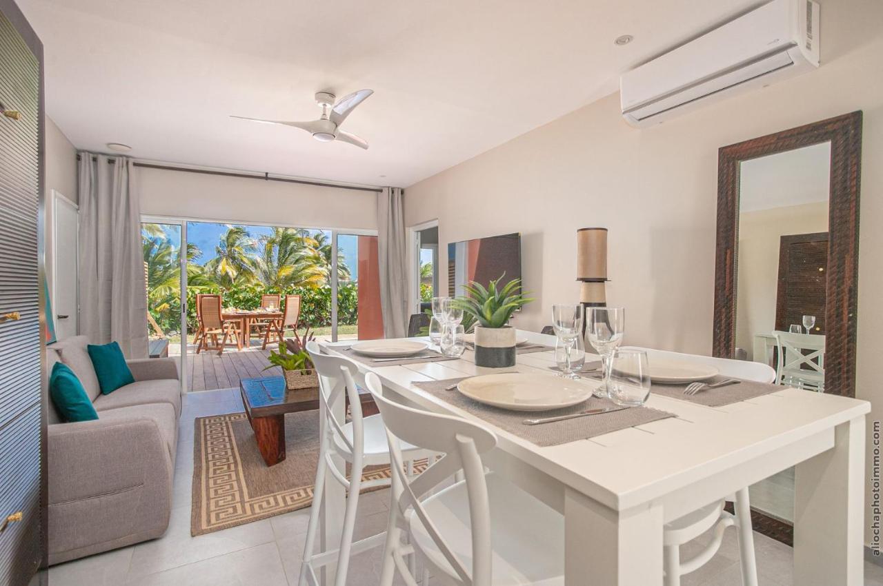 Villa Maorie 1 Chambre Avec Piscine Privee Le François Exteriér fotografie